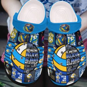 Personalized Crocs Clog Volleyball